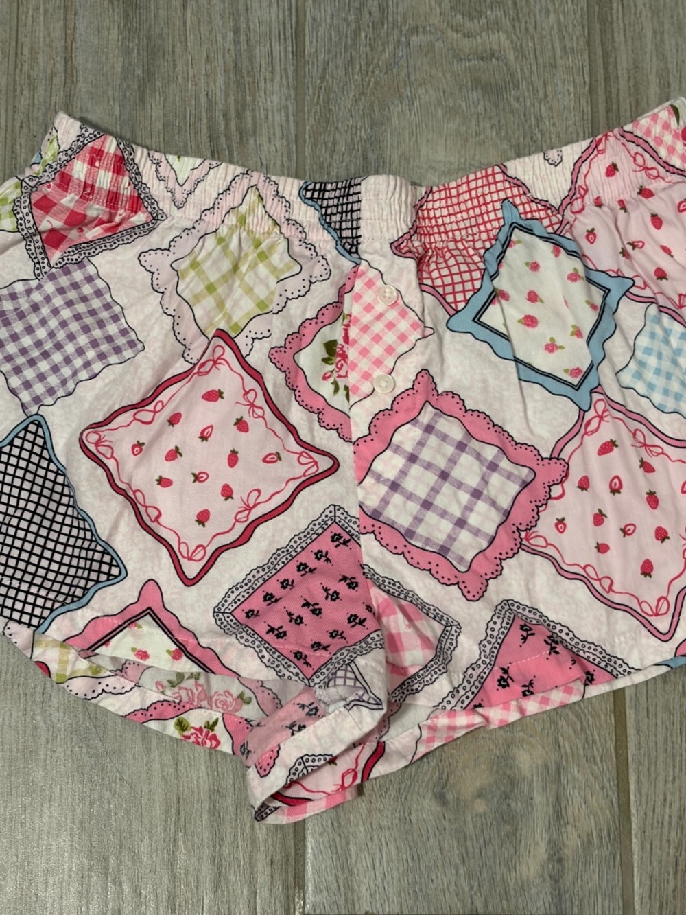 LIKE NEW! Women's Wild Fable Patterned Boxer Shorts - MEDIUM